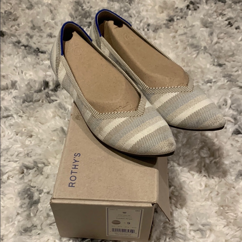 Rothy's Women's Gray Flats